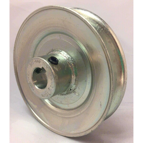 Terre Products V-Groove Drive Pulley - 4'' Dia. - 5/8'' Bore - Steel 240058 - main